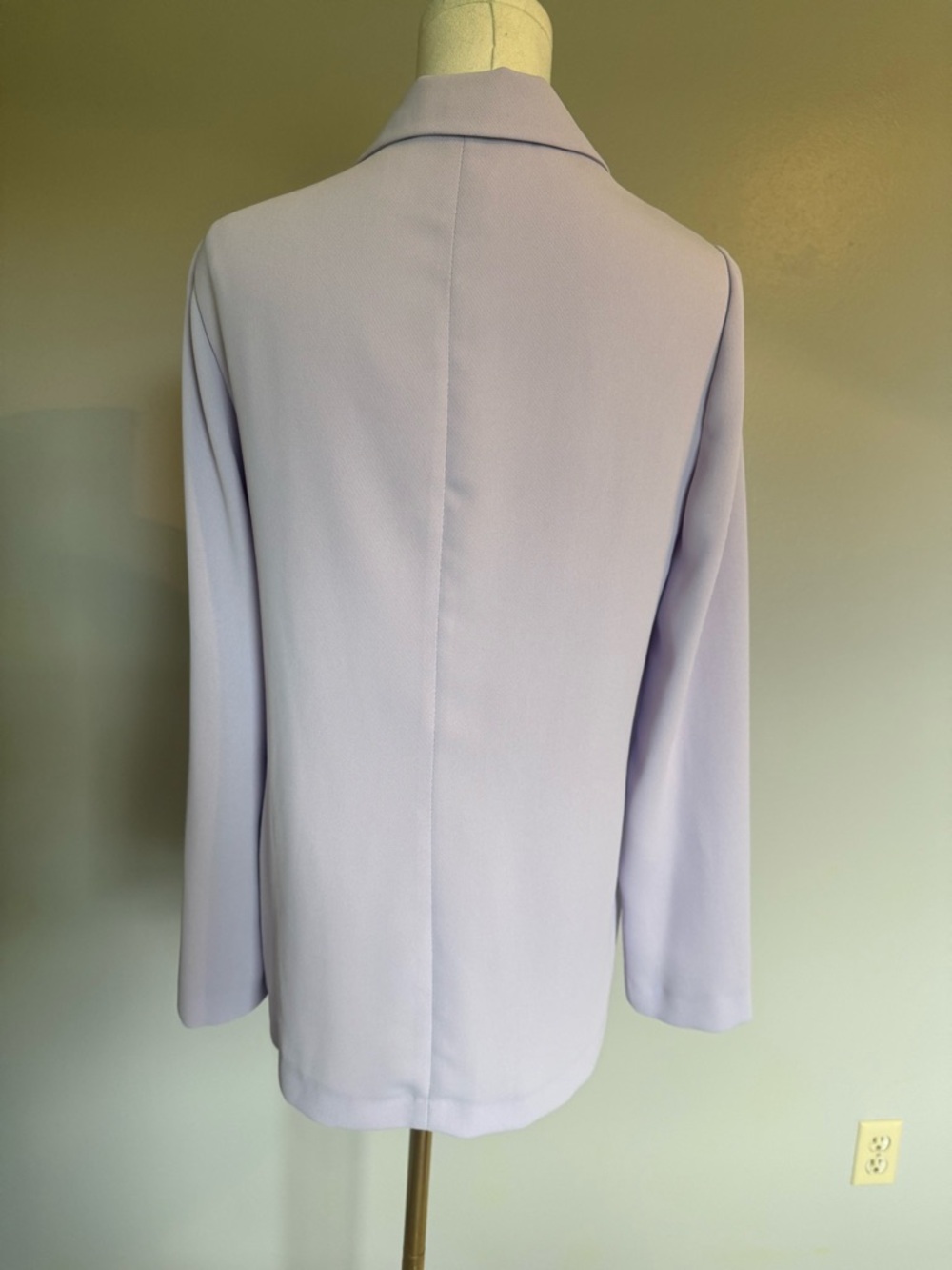 Topshop Lilac Open Blazer Jacket - Picture 5 of 8